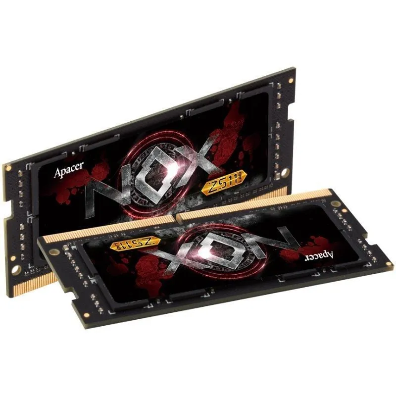 memória ram apacer nox
